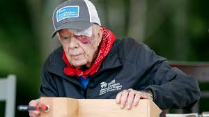 Jimmy carter and a lifetime's response to rac. Despite 14 Stitches And A Black Eye Jimmy Carter Is Back Building Homes Alongside Volunteers Cnn