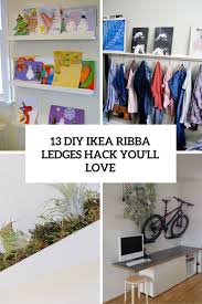13 Diy Ikea Ribba Ledges Hacks You Will Love Ikea Diy Diy Gallery Wall Ikea