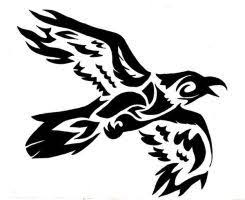 Think tattoo big tattoo crow tattoo design tattoo designs art with meaning tattoo addiction tribal tattoos crow tattoos mini tattoos. Tribal Flying Crow Commision By Wolfsouled Crow Tattoo Design Celtic Tattoo Crow Tattoo