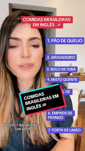 Comidas brasileiras em inglês: aprenda fácil e rápido