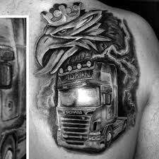 It's not always about reaching a final destination. 10 Of The Most Awesome Truck Tattoo Ideas Returnloads