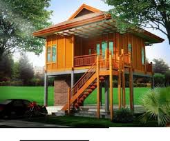 Denah rumah 3 kamar tidur ukuran 7×15. Jasa Pembangunan Rumah Kayu Dan Gazebo Sesuai Budget Desain Rumah Desa Home Fashion Arsitektur