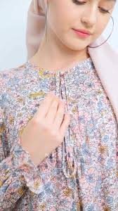 mocaca.id || Hana Dress Rayon Viscose Premium Model Terbaru Tali Depan  Busui Frienldy lengan karet dan balon cutting bumil busui friendly motif  banyak