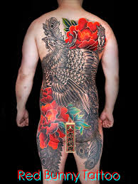 peony | 東京 タトゥースタジオ 吉祥寺 Red Bunny Tattoo タトゥーデザイン・タトゥー画像