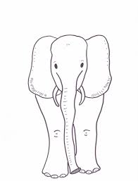 He is nice and cute. Free Printable Elephant Coloring Pages For Kids