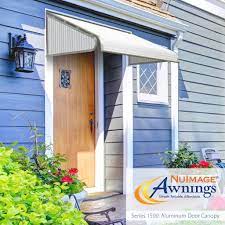 Nuimage Awnings Series 1500 Aluminum Door Canopy Aluminum Awnings Awning Canopy Door Canopy
