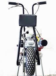 hornet minibike shown with honda gx160 with mikuni stage 1 and fatty mini bike bike kit bike