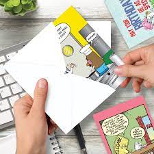 Amazon.com : NobleWorks Assorted 3 Pack of Humorous Birthday Cartoons  Greeting Cards with 5 x 7 Inch Envelopes (3 Designs, 1 Each) Birthday Humor  VC9268BDG-C1x3 : Office Products