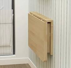 Useful Home Furniture Solid Wood Folding Table Dining Table Creative Wall Hanging Desk Color Wall Mounted Folding Table Wall Mounted Table Folding Walls