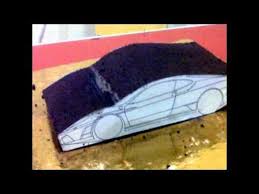 How To Make 3d Sport Car Cake Tutorial Video Fondant Cake Car Cake Tutorial Car Cake Cake Tutorial