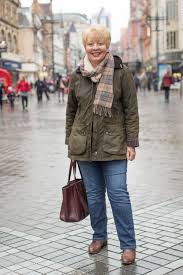 Julie Wore Her Barbour Classic Beadnell Wax Jacket Accompanied By Her Barbour Scarf Barbour Jacket Women Barbour Quilted Jacket Barbour Jacket
