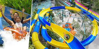 Stretching 1,111 meters (3,645 feet) long, a new waterslide that will take four minutes to ride has opened at malaysia escape in penang. The Longest Waterslide In The World Is Expected To Open Officially In August Escape Theme Park In Penang Johor Now