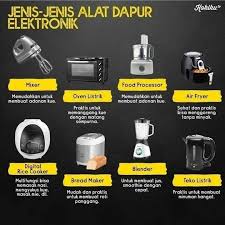 Untuk kamu yang penasaran apa saja tips cerdas menggunakan alat elektronik di dapur agar tak boros, berikut lima daftarnya. Rumahku Semoga Bermanfaat Facebook