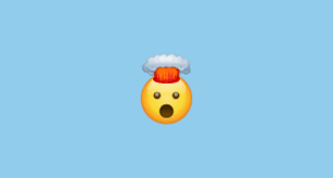 This emoji is best used to describe a point in time where something is so outrageous, innovative, exciting, or frustrating.that it blows your mind. Exploding Head Emoji On Whatsapp 2 17