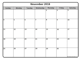 November Calendar Printable November 2018 Monthly Calendar Printable Free Printable Calendar Printable Calendar Pages Calendar Printables