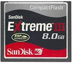 Sandisk 64g extreme a7 iv 4k hd sd card for sony a9 a7r iii a7s a7 alpha camera. Sandisk Compact Flash Extreme Iii Speicherkarte 8gb Amazon De Computer Zubehor