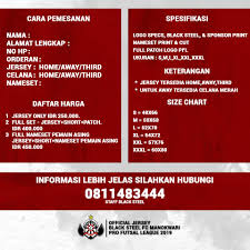 Kit dls black steel manokwari. Official Jersey Black Steel Fc Black Steel Fc Manokwari Facebook
