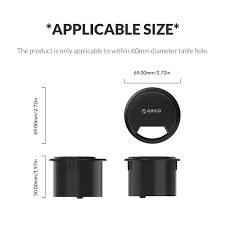 Find a variety of professional desk cable grommets for your business. Multi Function Desktop Grommet Orico Usb Storage Adapters Chargers Hubs And More