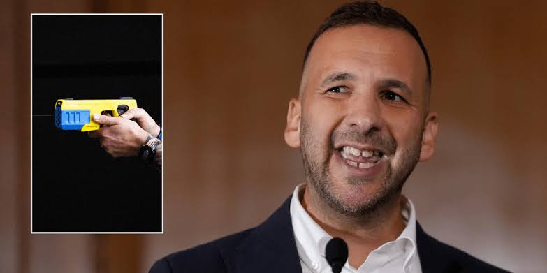Greens U-turn on 'mad' plan for police to lose Tasers and batons
