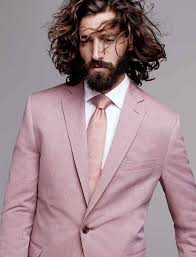 Dusty Rose Suit Mens Fashion Fashion Men Mensfashion Pink Suit Men Men S Summer Fashion Trends Long Hair Styles
