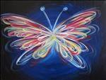 Summer Fun - Neon Butterfly