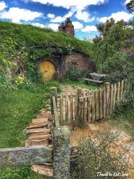 Hobbiton Movie Set Matamata New Zealand Maison De Hobbit Deco Exterieure Et Exterieur