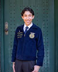Meet your State FFA Vice President, Noah Kamea Stanisai! Noah was a member of Temecula-Saint Jeanne Catholic FFA, where you could find him competing in impromptu, extemporaneous and prepared public speaking. 