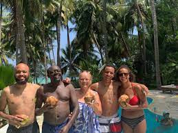For the better part of thursday, 17th june, kituyi has been the talk of the internet after a woman (name withheld) leaked a video of him across the social media platforms. Mukhisa Kituyi Shows Off Beautiful Wife Children During Family Day At The Beach Tuko Co Ke