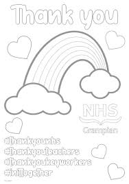 Maybe you would like to learn more about one of these? Colouring Pages Nhs Rainbow Coloring Pages For Kids