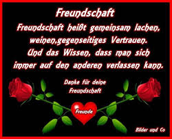 Freundschaft Heißt Gemeinsam Lachen Weinen Gegenseitiges