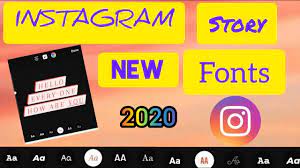 Free instagram fonts generator (+how to customize instagram fonts). New Instagram Stories Fonts 2020 Stylish Fonts For Instagram Youtube