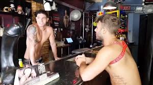 Bastian & Allen get Fucked in a Sex Club: Gay Twink Porn