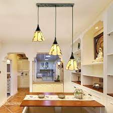 Cluster Glass Pendant Lamp Stained