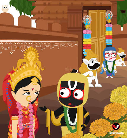 Dedicated to Shri Lord Jagannath and goddess Laxmi....we all are waiting  for your Darshan prabhu🙏 Manabasa Gurubara Chitta by @maniaambika  #eodishaorg #ManabasaGurubar2020 #ManabasaGurubar #odishaculture