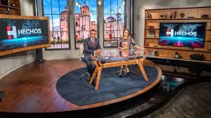 En estas estaciones, tv azteca transmite tres cadenas de televisión, azteca uno, azteca 7 y adn 40, y una subred conocida como a+. Tv Azteca Mexico City Mx Broadcast Design International Inc Design Tv Set Design Studio Set Design