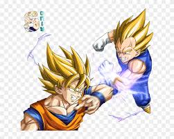 With masako nozawa, ryô horikawa, takeshi kusao, daisuke gôri. Goku Vs Vegeta Ssj Dragon Ball Z Vegeta Vs Sangoku Clipart 4434475 Pikpng