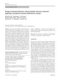 Ronald frank pdf full version. Pdf Design Of Chemical Libraries With Potentially Bioactive Molecules Applying A Maximum Common Substructure Concept Bernd Rupp Academia Edu