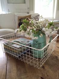 Spring Decorating Fragrance Country Cottage Decor Wire Basket Decor Home Decor Baskets