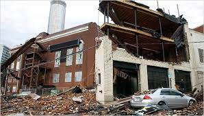Damage is in the hundreds of millions of dollars. Powerful Tornado Hits Downtown Atlanta The New York Times