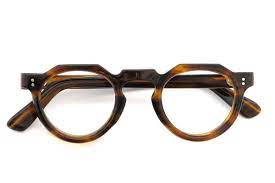 lesca レスカ vintage crown panto 8mm brown sasa v7 ポンメガネ ヴィンテージサングラス グラス 眼鏡