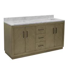 Vanity colors and finishes vanities come in all types of colors and materials, including glass, metal and wood. Peyton 72 Oak Double Sink Bathroom Vanity With Carrara Marble Top Kitchenbathcollection
