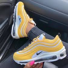 Yellow Nike Air Max 97 Sneakers In 2020 Nike Air Max 97 Nike Air Shoes Sneakers Fashion