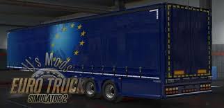 Ets2 Ijs Custom Owned Trailer V5 7 1 36 X Flatbed Trailer Trailer Goodyear Tires