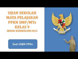 Savesave contoh soal uji kompetensi guru pkn smp for later. Soal Dan Pembahasan Usbn Ujian Sekolah Mapel Ppkn Smp Mts Kelas 9 Tahun 2021 Youtube