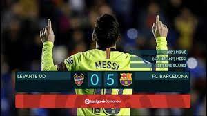 Dakikada brezilyalı futbolcu neymar'ın kaydettiği golle öne geçti: Levante Vs Barcelona 0 5 La Liga 2018 19 Match Review Youtube