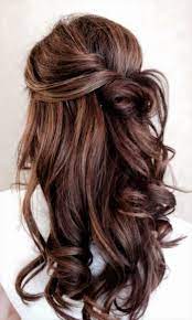 Wunderschone Romantische Frisur Fur Eine Braut Mit Langen Haaren Die Ihre Frisuren Lange Haare Offen Brautfrisuren Lange Haare Festliche Frisuren Lange Haare