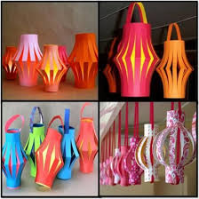 How To Make Paper Lanterns Laternen Basteln Papierlaterne Bastelideen