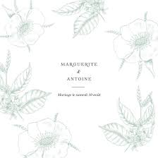 Trouvez un style original, un design personnalisé, des tarifs et des promotions qui correspondent à vos besoins pour la création des invitations de votre mariage. Faire Part De Mariage Gravure Simple 4 Pages Rosemood