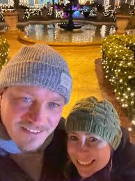 Finally got Santa in a pix trying to sneak down the chimney!