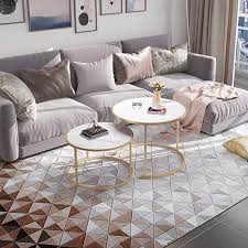 Choose from contactless same day delivery, drive up and more. Nordic Round Coffee Table Marble Effect Yiannakou Home Designs Studio 2
